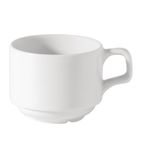 Image of CW285 Titan Stacking Cups White 200ml (Pack of 36)