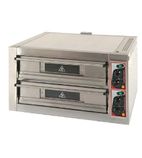 Citizen EP70 4+4/MC 8 x 12" Electric Countertop Twin Deck Pizza Oven