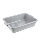 DN583 Polypropylene Perforated Food Storage Box Grey 18Ltr