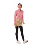 Austin BB050 Denim Short Waist Apron Beige