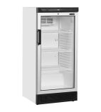 FS1220 215 Ltr Upright Single Glass Door White Display Fridge