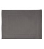 PVC Placemat Fine Band Frame Grey - GL611