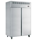 CAR900 Medium Duty 900 Ltr Upright Single Door Stainless Steel Fridge