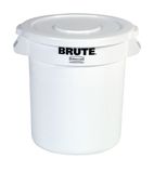 L653 Round Brute Container 121Ltr Container White