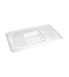 Image of U247 Polycarbonate 1/4 Gastronorm Lid Clear