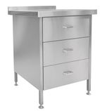 DRAWER3 Stainless Steel Ambient Drawer Unit