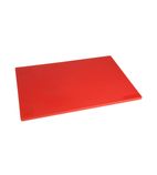 J255 Standard Low Density Red Chopping Board