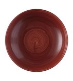 FS884 Stonecast Patina Evolve Coupe Bowl Red Rust 248mm (Pack of 12)