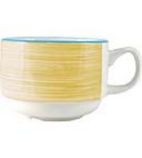 V2973 Rio Yellow Slimline Stacking Cups 200ml (Pack of 36)