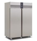 EcoPro G2 EP1440M 1350 Ltr Upright Double Door Stainless Steel Meat Fridge
