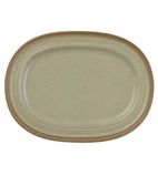 CD140 Churchill Igneous Stoneware Oval Plate
