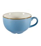 DY880 Cappuccino Cups Cornflower Blue 340ml 12oz (Pack of 12)