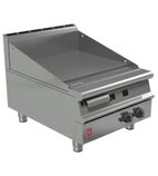 Image of Dominator Plus G3641/N Natural Gas Countertop Polished Steel Plate Griddle