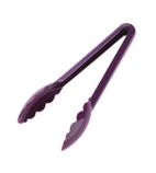 FA894 Exoglass Tongs Allergen Purple 9"