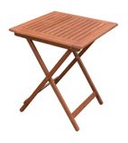600mm Square Wooden Folding Table - GR399