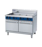 Evolution G528A-P 1200mm 2 Burner Propane Gas Double Static Oven With 900mm Griddle
