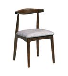 CX437 Austin Dining Chair Vintage with Helbeck Charcoal Seat (Pack of 2)