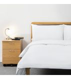 Spectrum HB510 Double Polycotton Bedding Set White