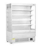 Image of BTD130WHV2 1315mm Wide White Multideck Display Fridge With Nightblind