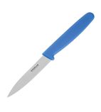 C544 Paring Knife 3" Blue Handle