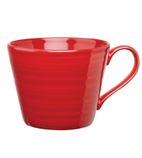 Image of Art de Cuisine Rustics GF702 Red Snug Mugs 341ml (Pack of 6)