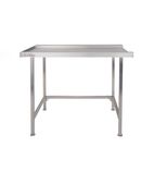 T11EXL 1100(W) x 650(D)mm Left Hand Exit Table For Classeq Passthrough Dishwashers