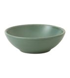 Image of Nourish FJ712 Andorra Green Shallow Bowl 7oz (Box 12)