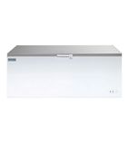 HEC918 568 Ltr White Chest Freezer With Stainless Steel Lid