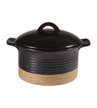 Image of DY789  Black Igneous Cocotte 530ml 20oz (Pack of 6)