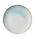 CX673 Homespun Accents Aquamarine Evolve Coupe Plates 220mm (Pack of 12)