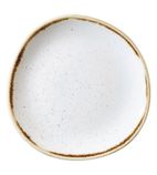 DM463 Round Plates Barley White 210mm (Pack of 12)