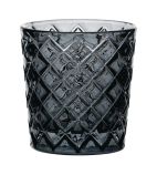 HX658 Criss Cross Nightlight Holders Grey (Pack of 12)
