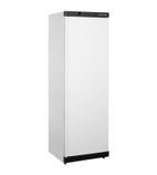 Image of UR400W1 Light Duty 350 Ltr Upright Single Door White Fridge
