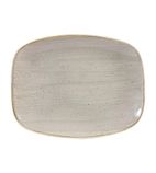 DW332 Rectangular Plates Peppercorn Grey 202 x 261mm