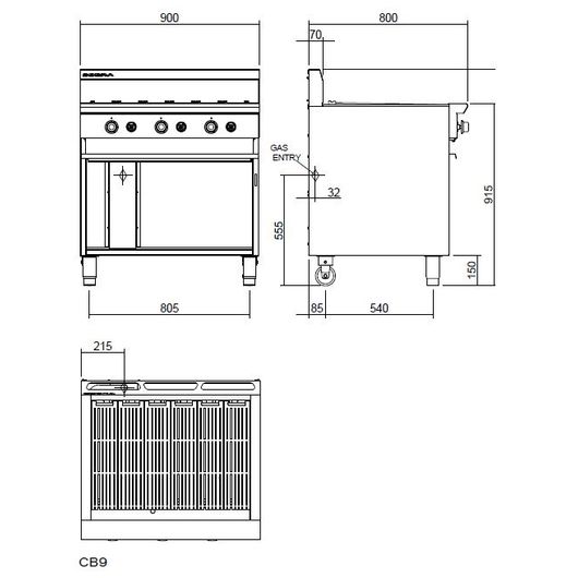 Blue Seal CB9-P