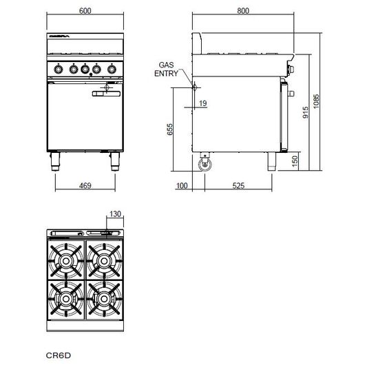 Blue Seal CR6D-P