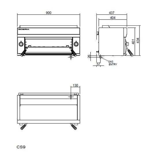 Blue Seal CS9-P