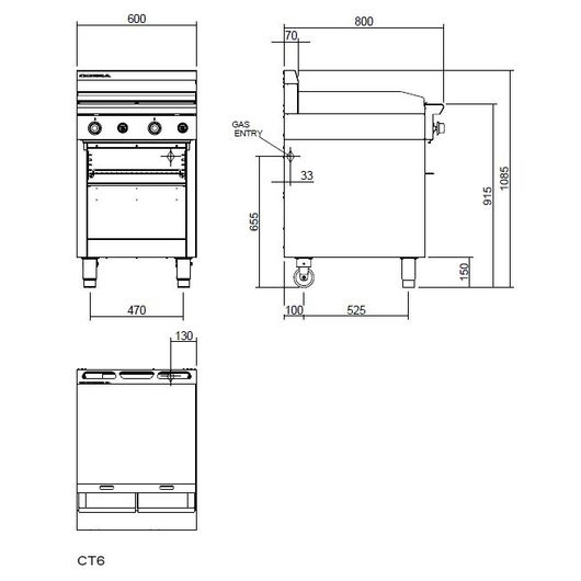 Blue Seal CT6-N