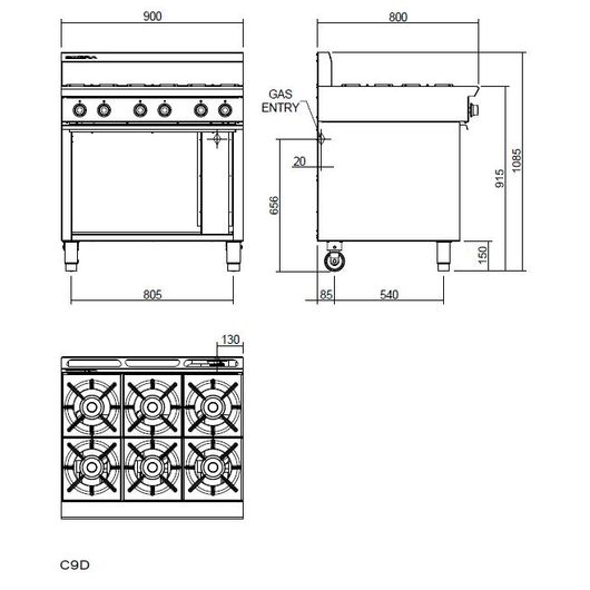 Blue Seal C9D-P